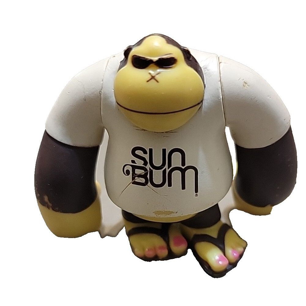 Sun Bum‎  Sonny  3" Action Figure Gorilla  Ape Monkey
